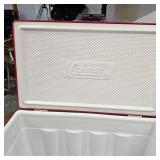 2-Original Coleman Steel/Poly Ice Coolers