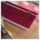 2-Original Coleman Steel/Poly Ice Coolers