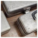 4- Classic UMCO All Aluminum Tackle Boxes