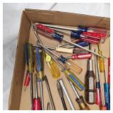 Box of Assorted Vermont Screwdrivers