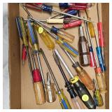 Box of Assorted Vermont Screwdrivers