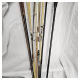 10-Misc Fishing Rods 2 w/Reels