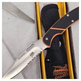 Browning Knife/Folding Fillet Knife/Zippo Utility Lighter