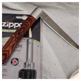 Browning Knife/Folding Fillet Knife/Zippo Utility Lighter