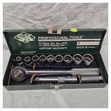 SK Wayne 1/2" Ratchet Socket Set, Like New