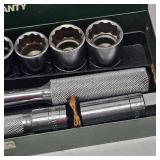 SK Wayne 1/2" Ratchet Socket Set, Like New