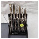 Very Nice Tap and Drill Bit Set in Case