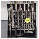 Very Nice Tap and Drill Bit Set in Case