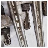 Rigid Aluminum Pipe Wrenches 24",18",15",10"