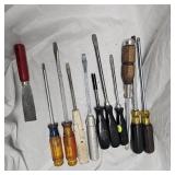 Screw Drivers, Snap-On and Craftsman