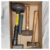 Lot of 4 Hammers
