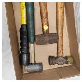 Lot of 4 Hammers