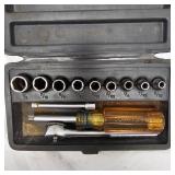 Craftsman 1/4" Ratchet Socket Set in Box