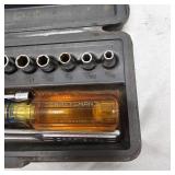 Craftsman 1/4" Ratchet Socket Set in Box