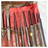 Large Chisels and Punch Set, Proto and Craftsman