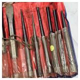 Large Chisels and Punch Set, Proto and Craftsman