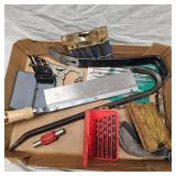 Pry Bars, Screw Extracters, Drill Bits