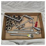 1/2" Drive Craftsman Ratchet, Socket Set