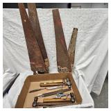 Lot of 4 Hammers, Misc Tools
