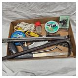 Lot of Pry Bars and Files with additional misc