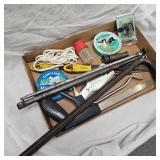 Lot of Pry Bars and Files with additional misc