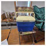 Like New Folding Camping Chair, Chair and Cooler