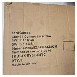 Steel Tackle Box filled with Lures and Daredevils with yard Game