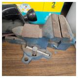 Vise and Belt Sander