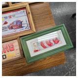 Box of Home Décor, Fillet Knife and Decoys