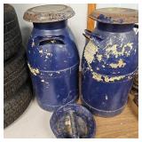 2-Original Milk Cans