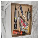 Air Grinder and Air Ratchet w/Misc Tools