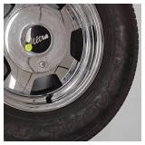 Ultra Chrome Rims with Tires, 14", Ford/Dodge Pattern