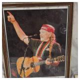 Farmfest 1976 Willy Nelson Pic, Plate, Brochures, Bottle