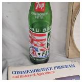 Farmfest 1976 Willy Nelson Pic, Plate, Brochures, Bottle