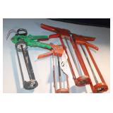 Lot of 4 Used Caulking Guns Assorted Styles