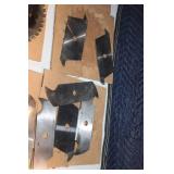 Collection of Industrial Saw Blades and Cutting Tools