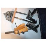 Set of 4 Woodworking Miter Gauges and Guides