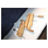 Pair of 12 Inch Wooden Hand Screw Clamps