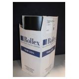 Rollex 24 in x 50 ft Black Aluminum Trim Coil Roll