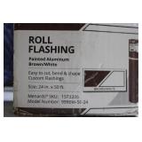 Roll Flashing Painted Aluminum Brown/White 24 in. x 50 ft. - Menards 1573206