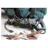 Bosch Reciprocating Saw with Accessories and Carrying Bag