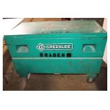 Greenlee Braden Heavy Duty Jobsite Tool Box on Casters 48x25x32 Inches