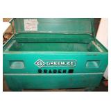 Greenlee Braden Heavy Duty Jobsite Tool Box on Casters 48x25x32 Inches