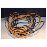 Lot of Heavy Duty Extension Cords Assorted Colors