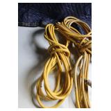 Set of 2 Heavy Duty Yellow Extension Cords