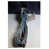 Heavy Duty Lifting Sling Strap with Blue Edge Reinforcement