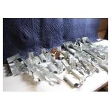 Assorted Metal Construction Brackets and Connectors Collection