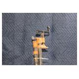 Pair of 48 Inch Pipe Clamps with Cast Iron Fixtures