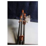 Set of 3 Heavy Duty 84-Inch Pipe Clamps
