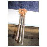 Set of 3 Heavy Duty Pipe Clamps